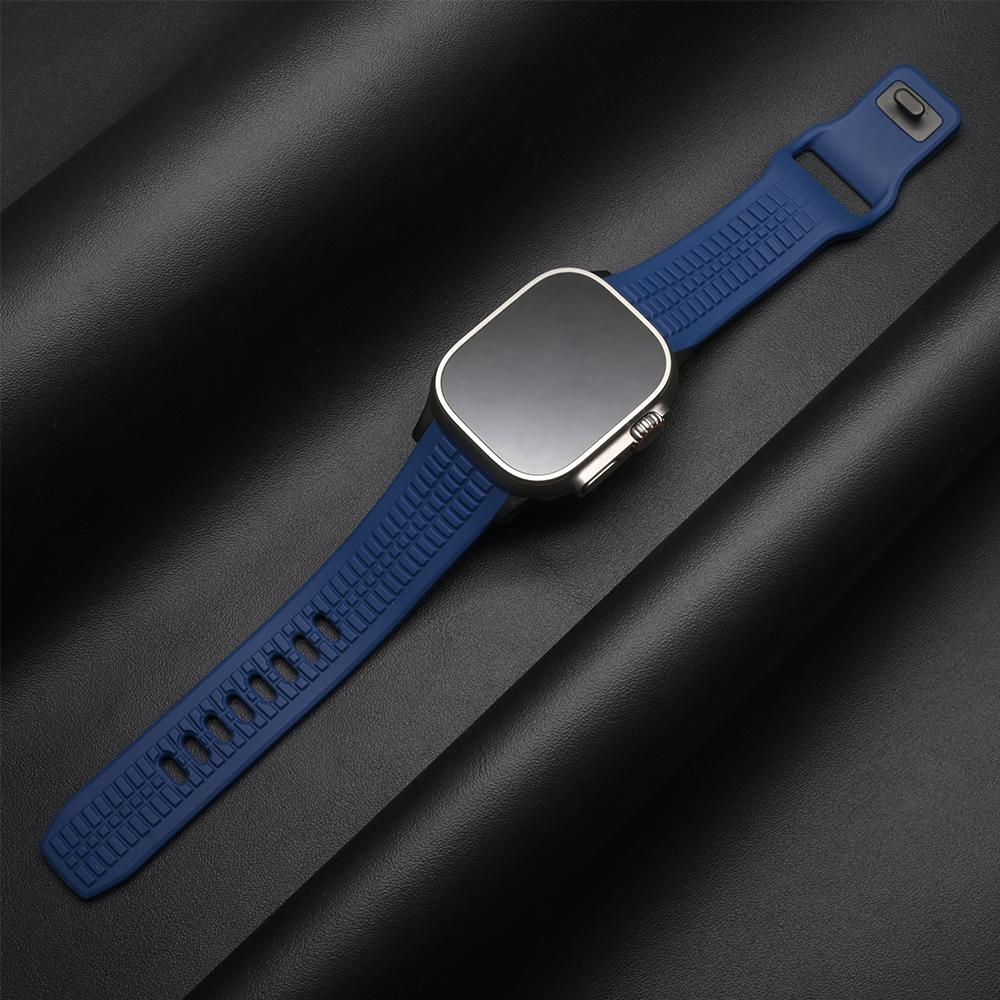 Ультра силиконовый ремешок для Apple Watch Ultra 3 2 Серии 11 10 9 8 7 Se 6 Мужской спортивный ремешок для Iwatch 49мм 46мм 44мм 45мм Регулируемый