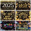 New Year Theme Happy New Year Photography Backdrop Background Banner  Home Party Decor