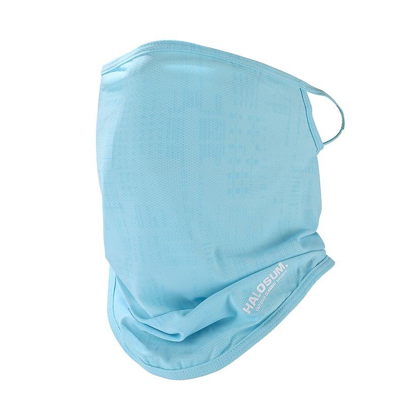 Унисекс Ice Silk Солнцезащитная маска для лица, повязка на шею, защита от ультрафиолета, бандана, шарф, защитная маска для езды на велосипеде на открытом воздухе