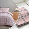 100x250cm 100% Cotton Plaid Fabric for Quilt Covers Pillowcases Curtain Sewing Washable Breathable Comfortable Textile Cloth