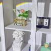 1Комплект 1:12 кукольных миниатюрных гидропонных деревянных цветочных композиций, подставка, мини-стеклянная ваза для цветов, модель, домашний декор для сада, игрушки