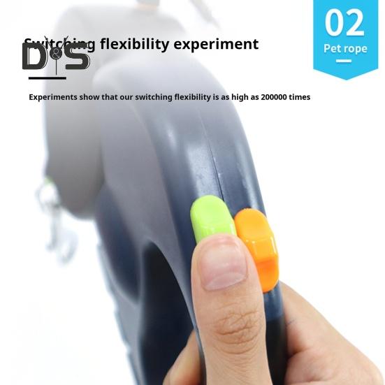 2 шт. двойной выдвижной поводок для собак для маленьких собак, 360-градусный пояс для выгула собак, не спутывающийся, со светодиодной подсветкой и мешками для фекалий для бега, походов, тренировок