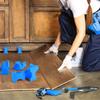 20Pcs Removable Triangle Flooring Spacer Laminate Floor Mounting  Gasket  Construction