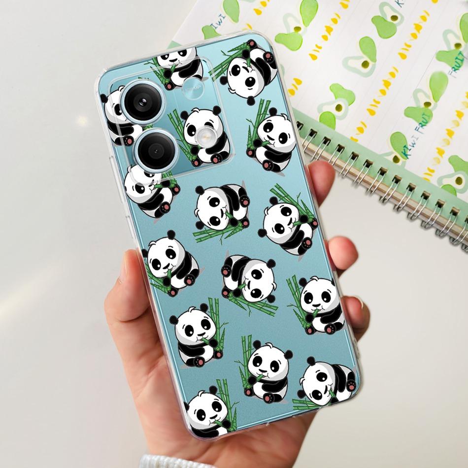 For Xiaomi Redmi Note 13 4G Case Redmi Note 13 Pro 4G Global Cute Soft Silicone TPU Slim Cover For Redmi Note13 13Pro 4G