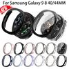 Стекло+чехол Для Samsung Galaxy watch 9 8 40 44мм устойчивый к царапинам полноэкранный полый протектор Для Galaxy watch8 Чехол 7