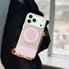 CICI-CITY For iPhone 17 Pro Max Case Compatible with MagSafe Macaron Color IMD PC + TPU Phone Cover