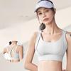 Juyitang Double Strap Shockproof Sports Bra - High-Strength, Double-Layer, Nude Yoga Fit