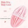 Soft Shower Cap Water Resistant Hair Drying Cap Fashion Bath Head Wrap  Hair Care