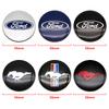 For Ford Mondeo Focus 2 3 4 Mustang Fiesta ecosport Kuga 4Pc 56mm 60mm Car Styling Wheel Center Cap Hub Covers Badge Accessories