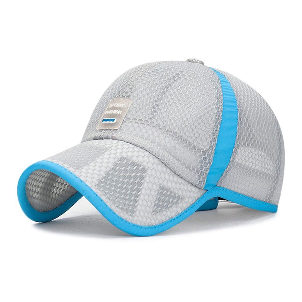 Adjustable Fashion Boys Girls Baseball Cap Sun Protection Caps Full Mesh Hats Summer Sunscreen Hats