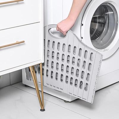 Настенная складная корзина для белья для грязной одежды - корзина для хранения в ванной комнате