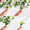 1:12 Home Decoration Miniature Plants Potted Plant Flowerpot Small Decorative Articles