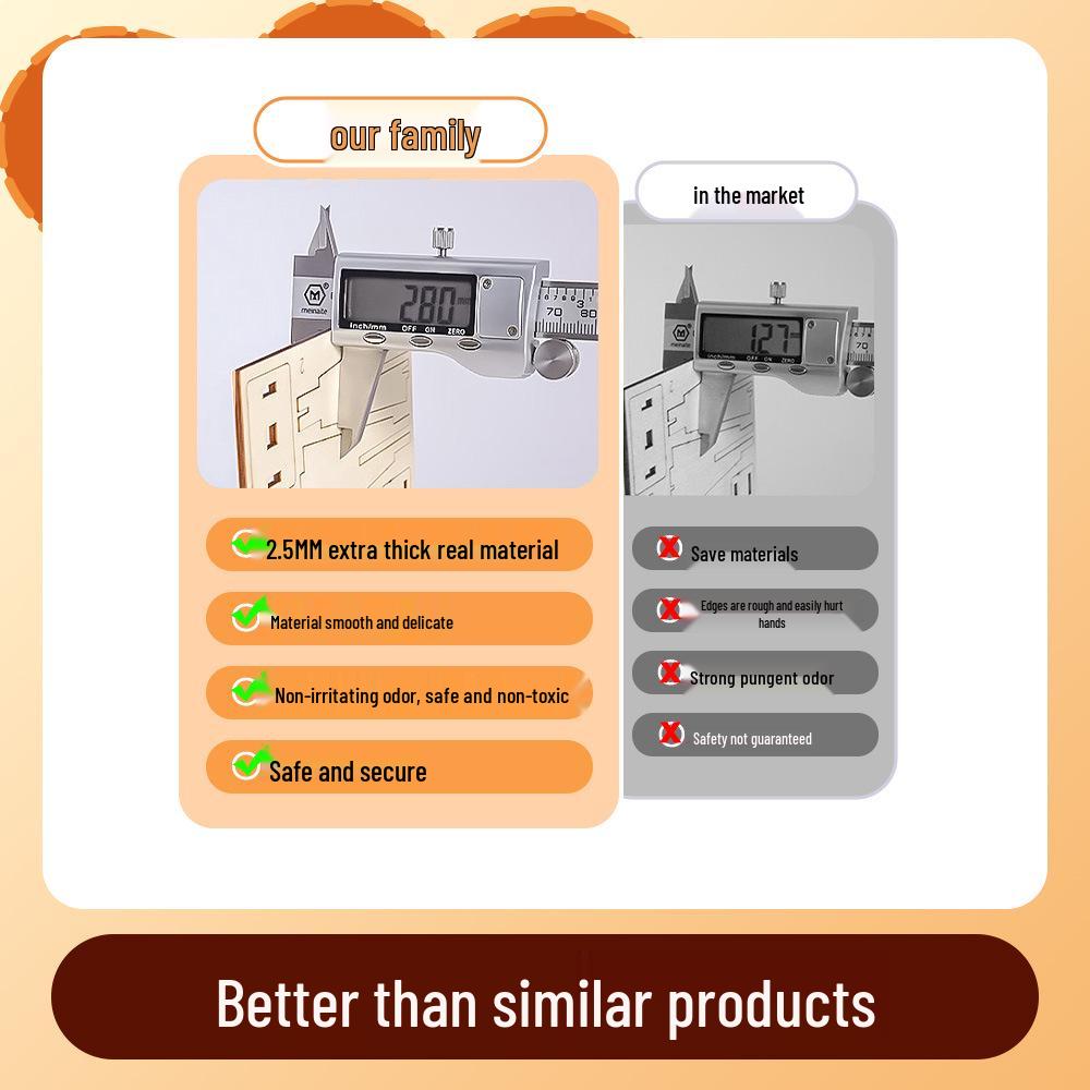 Children's Hand-Crank Generator DIY Kit for Science Experiments