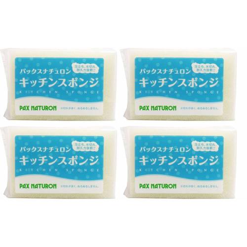 Pax Naturon Kitchen Sponge (Natural) 4 Pieces