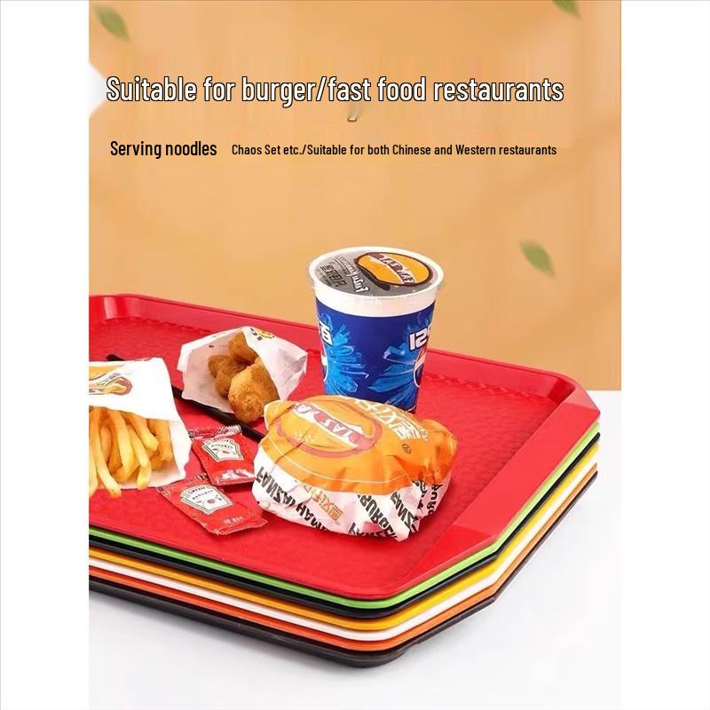 Rectangular Plastic Serving Tray