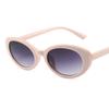 2023 New Retro Oval Small Frame Sunglasses Jelly Color Jelly Color Lents Women Fashion Gothic Trending Streetwear Sun