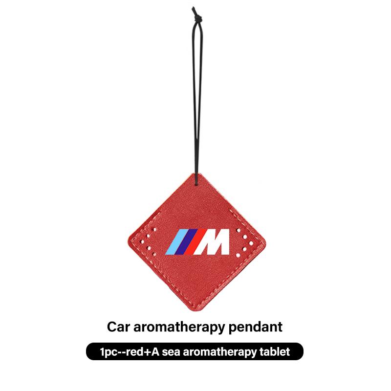 BBIZ5 Car Air Freshener Aromatherapy Piece Hanging Perfume Pendant For BMW Performance M E87 E30 E46 E28 F35 G20 E93 F20 X3 X