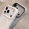 Роскошный ударопрочный чехол 2-в-1 с магнитом для iPhone 17 Pro Max Air 16 15 14 Plus 13 12 11 Жидкий силиконовый бампер Magsafe