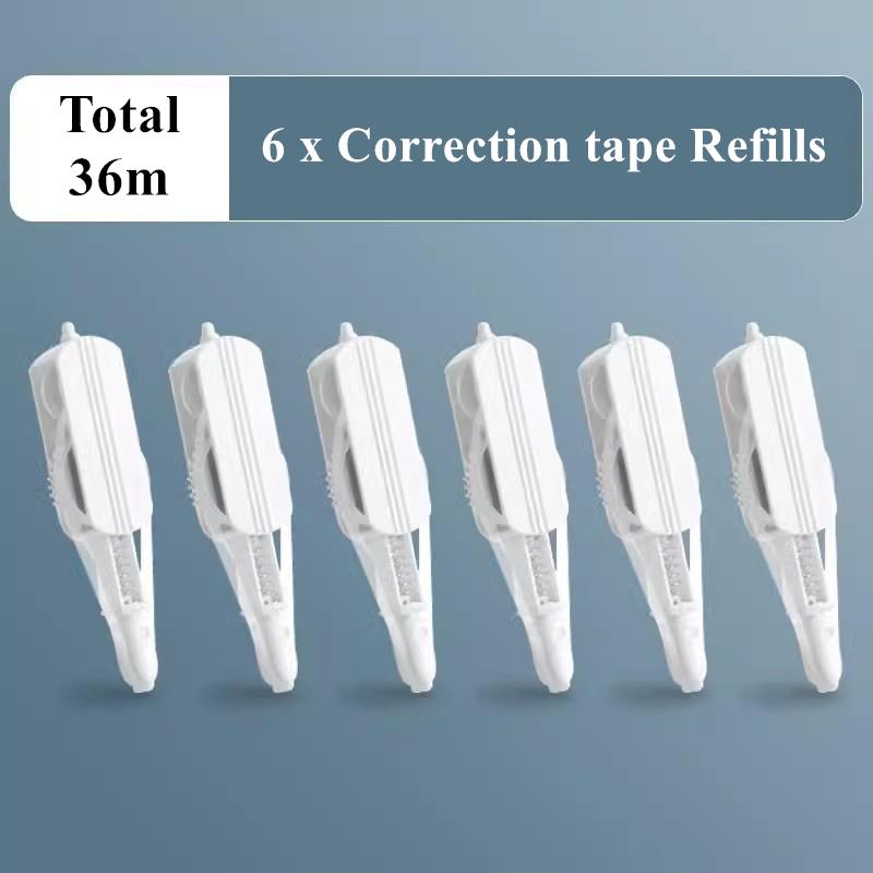 Тип пресса Kawaii Корректирующая лента Сменные сменные стержни Белый корректор Группа Студенческие японские канцелярские принадлежности Школьные принадлежности