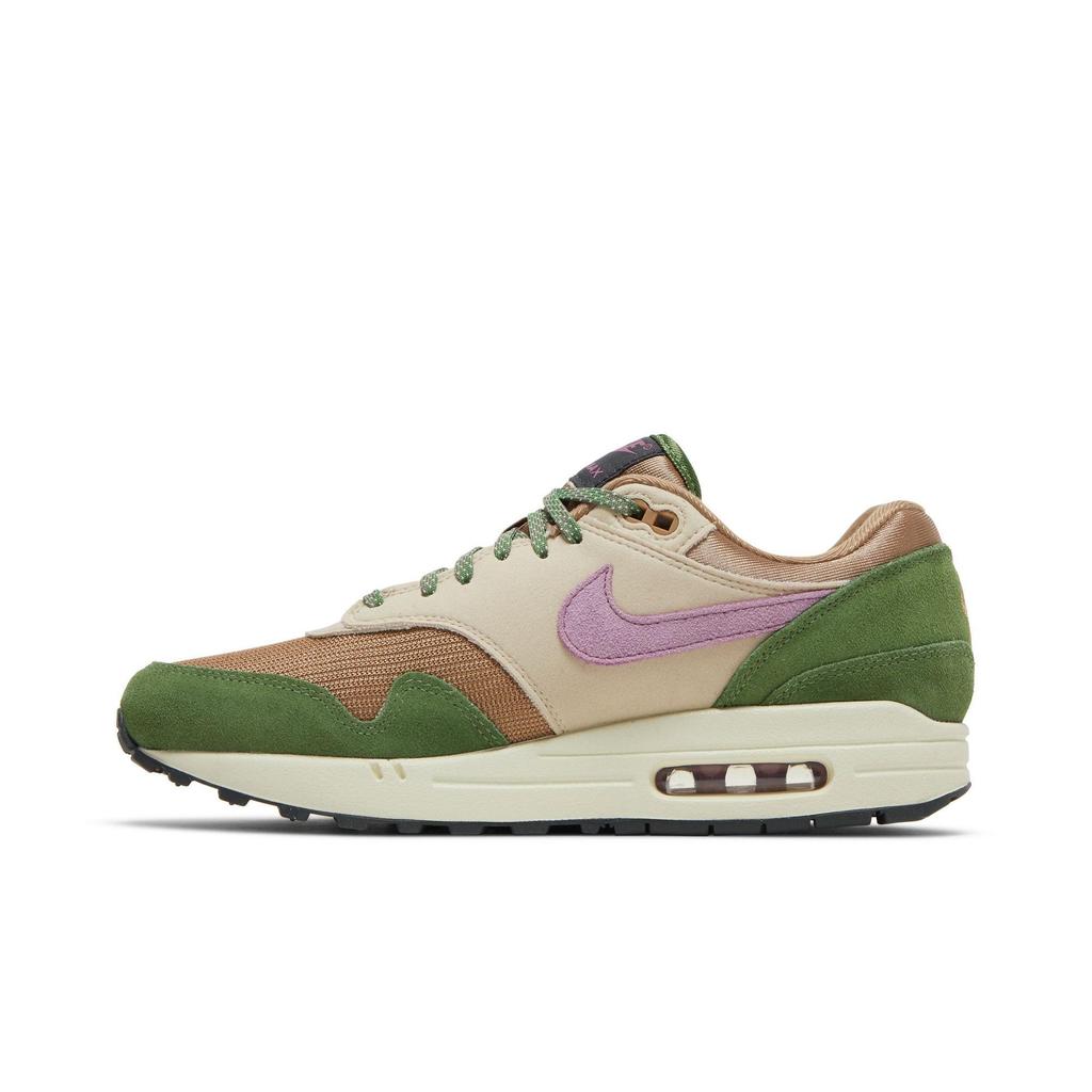 Nike Air Max 1 NH 'Treeline' (Unisex) Treeline / Light Bordeaux / Dark Driftwood Running Shoes DR9773 300
