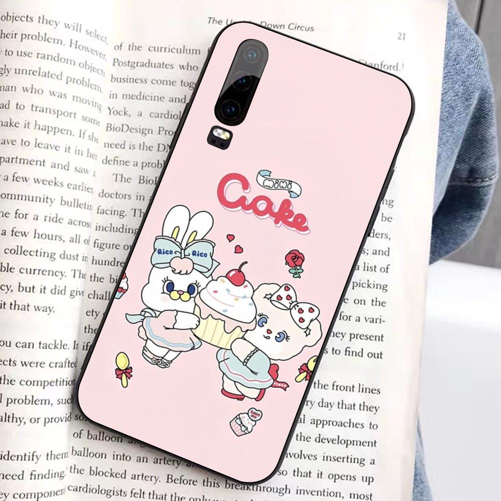 Милый чехол Esther с кроликом для телефона Huawei Honor 10 Lite 9 20 7A 9X 30 50 60 70 Pro Plus Мягкий силиконовый чехол