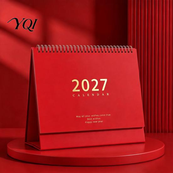 Task Checklist Pad Desk Calendar 2026-2027, Oct 2026-Dec 2027 14-Month Calendar, Large Hardcover Table Desktop for Planning, Organizing in Family,