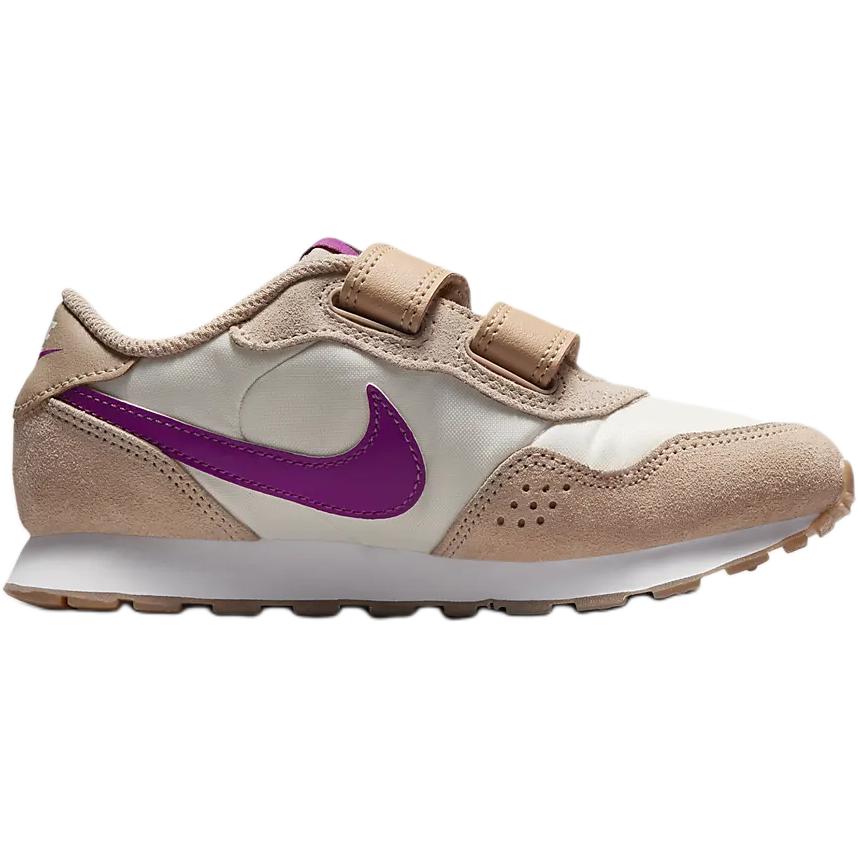 Nike MD Valiant Удобные Нескользящие Прочные Низкие Детские Кроссовки для Бега Детские Кроссовки для Бега Белый CN8559-202