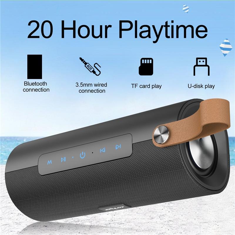 S30 Беспроводная Bluetooth-колонка HIFI Портативная акустическая система Стерео Бас Звуковая коробка Поддержка TF-карт, TWS, AUX, USB-флеш-накопитель