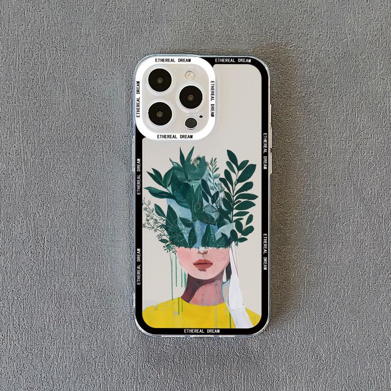 Женский модный прозрачный чехол для телефона с ромашками для iPhone 15 12 11 Pro Max 13 14 Pro Max 7 8 15 14 Plus SE2 X XR XS Задняя крышка
