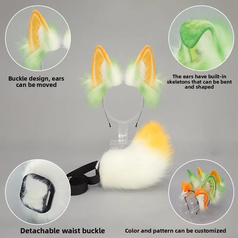 Хэллоуин Реалистичные Кроличьи Ушки Ободок KC - Ручная Работа Плюшевый Лолита Косплей Реквизит Кроличьи Ушки