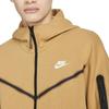 Nike Спортивная флисовая толстовка с капюшоном на молнии Elemental Gold/Sail для мужчин в уличном стиле CU4489-722