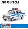 1/24  Classic Car Alloy Car Model Diecast Metal Toy Police Vehicles Car Model High Simulation Collection Childrens Gift