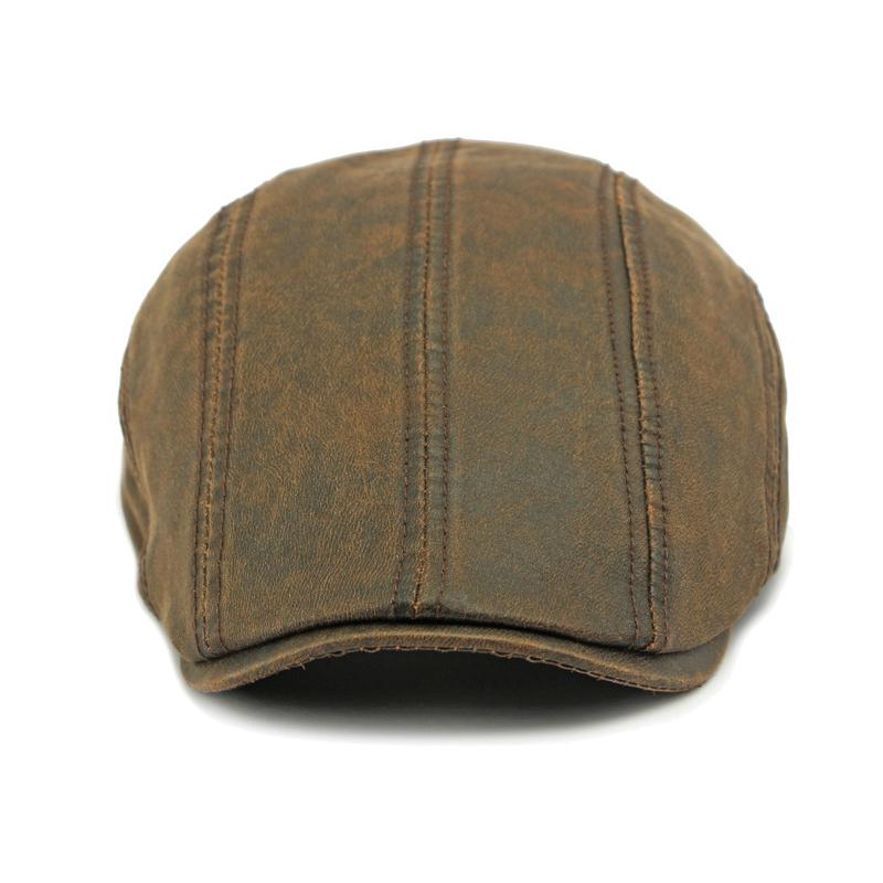 Осенне-зимняя кепка мужская берет британская винтажная кепка Forward Cap