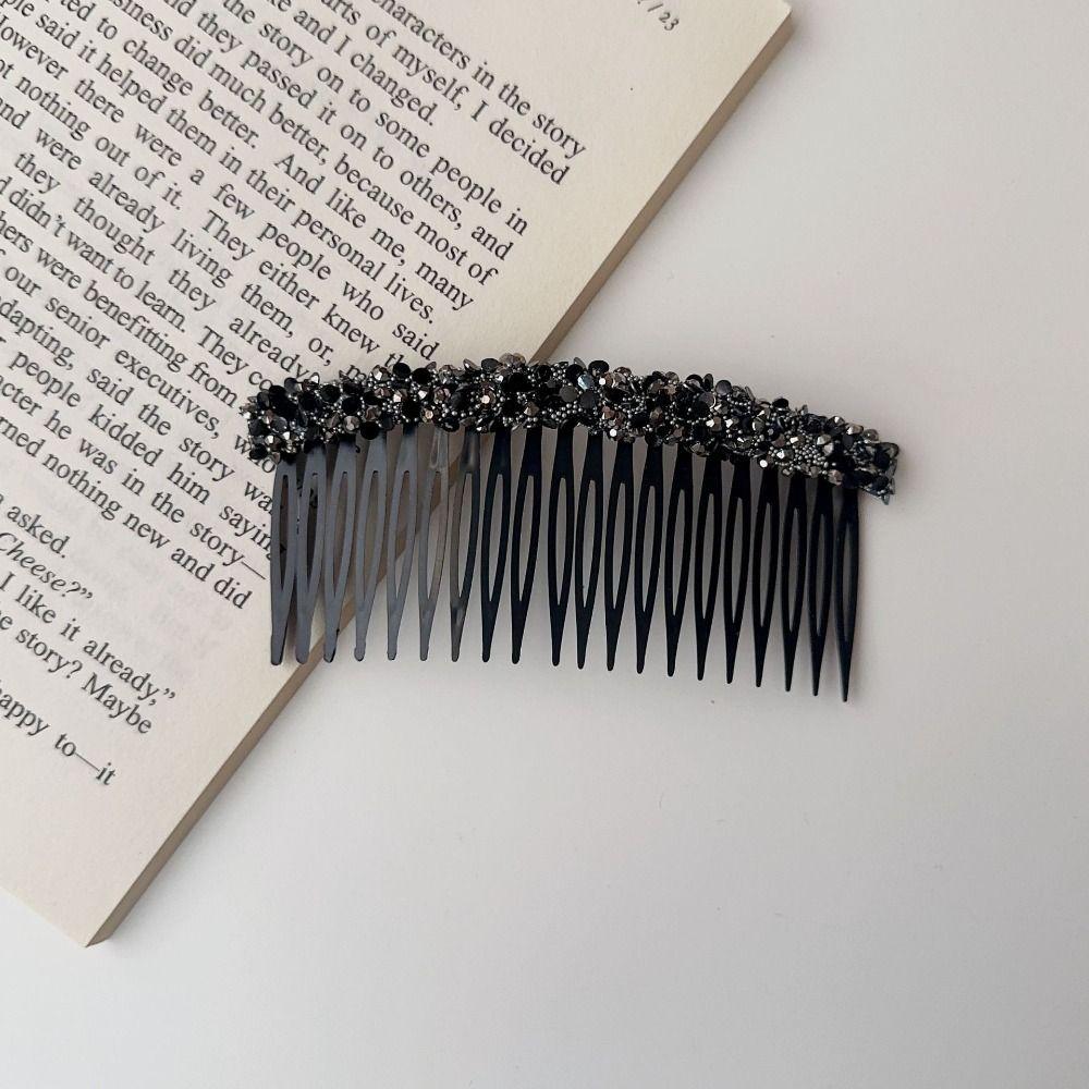 Корейский аксессуар для укладки волос Зубья Стразы Гребень Заколка для волос Мода Подарок