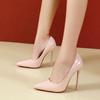 Sexy Women Shoes High Heels Pointed Toe Pumps Wedding Dress Shoes Nude Black Color Red Rubber Bottom High Heels
