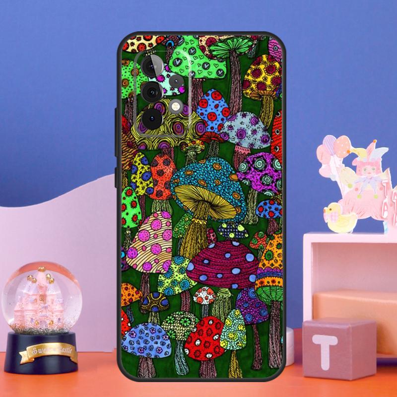 Психоделический Трайповый Чехол Для Samsung Galaxy A56 A36 A26 A16 A06 A13 A33 A53 A15 A35 A55 A34 A54 A52 A12 A32 A17