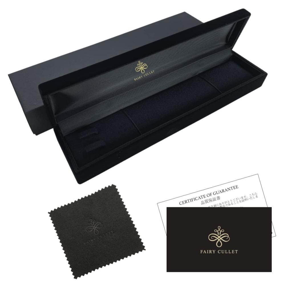 Platinum Necklace Pt850 S Kihei Chain Made In Japan Certification Seal 40cm Pull Ring [Fairy Kallet] 2-sided 4.5g