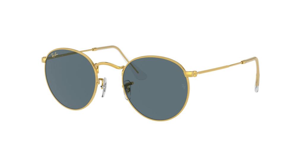 Солнцезащитные очки 0RB3447 КРУГЛЫЕ МЕТАЛЛИЧЕСКИЕ 9196R5 СИНИЕ 53 [Ray-Ban]