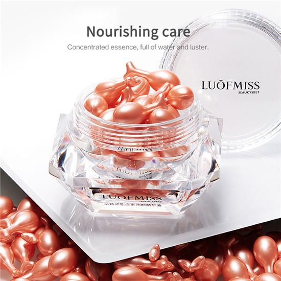 25 шт./бутылка, эссенция для лица с плацентой, капсула, увлажняющая, увлажняющая, отбеливающая, сыворотка для лица против морщин, уход за кожей