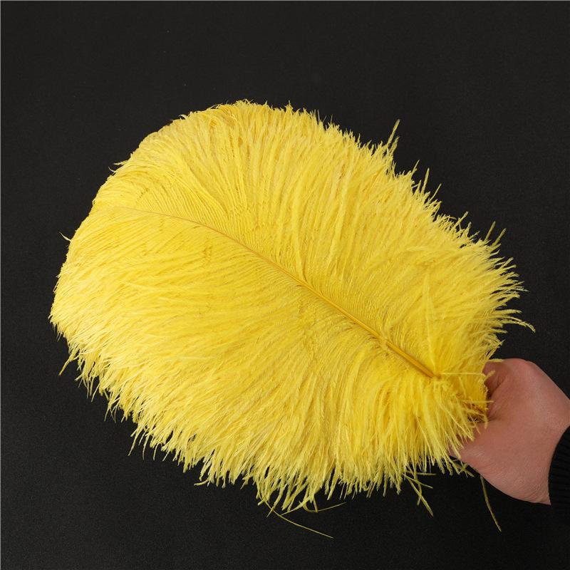 1 шт. Страусиные перья Plumas Decor натуральная кожа свадебное украшение для вечеринки красочные страусиные центральные украшения для стола для поделок