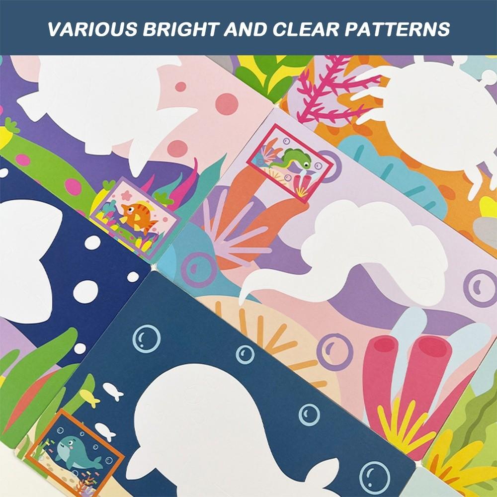 Набор для рисования песком своими руками Художественные картины Детские поделки Новые картины из песка