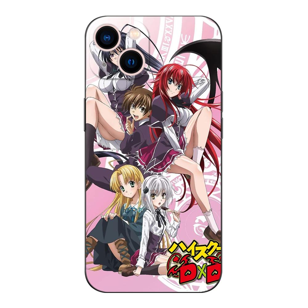 Черный ТПУ чехол для OPPO A11S A15 A15S A16 A16S A16K A16E K3 K10 K9S ACE2 5G Spduak High School Rias Gremory