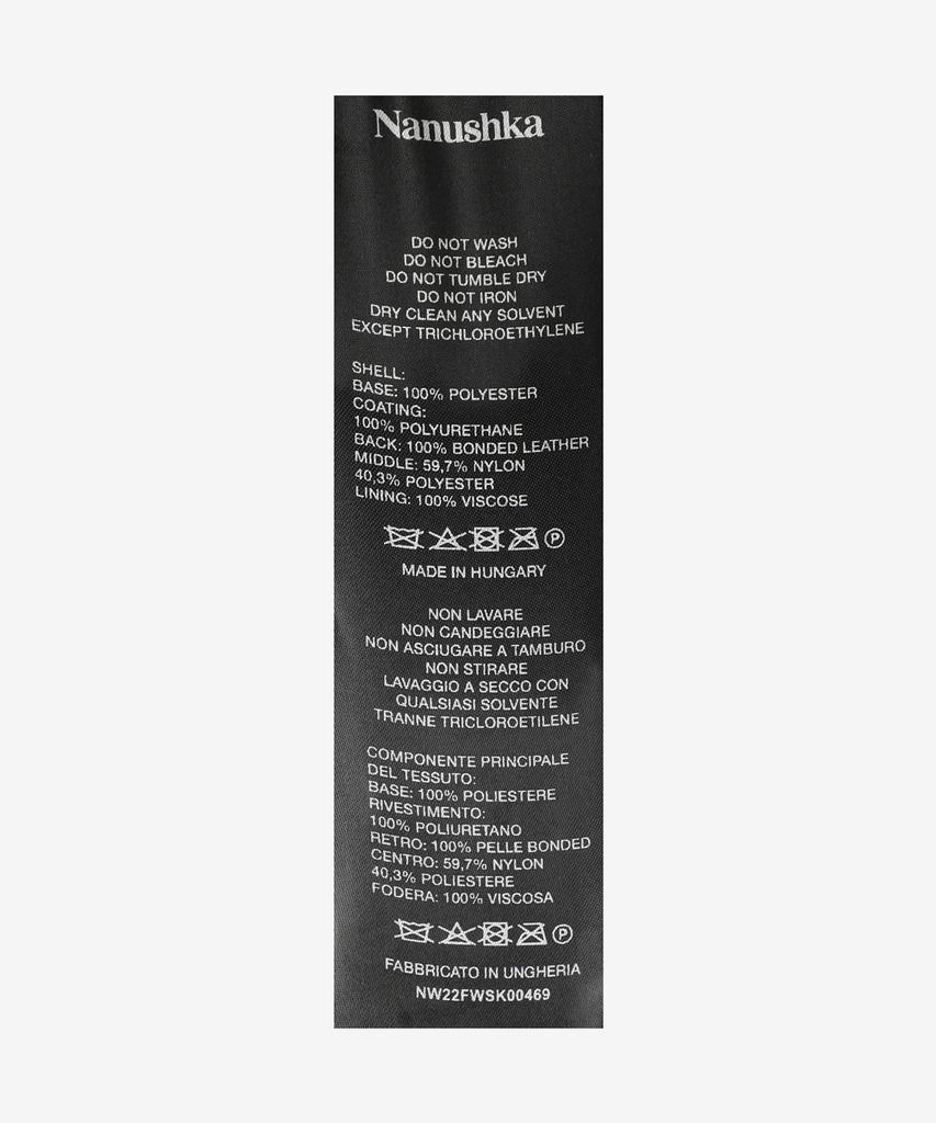 Длинная юбка Nanuswika из кожи акации - Сосново-зеленый / Nw22Fwsk00469