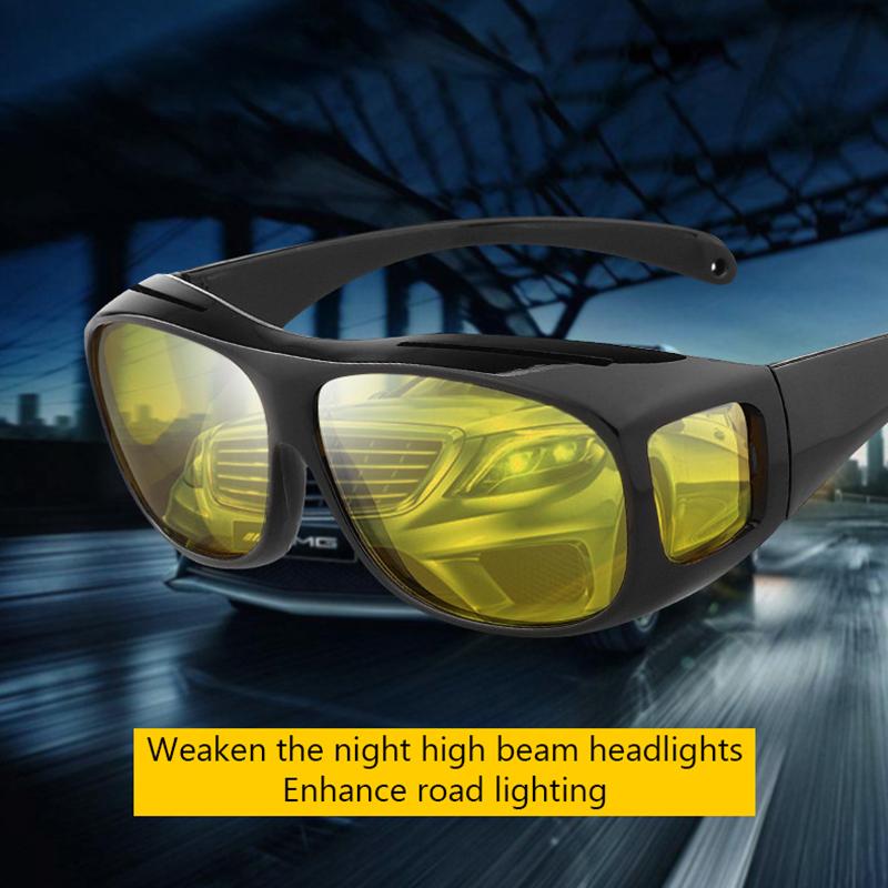 Солнцезащитные очки ночного видения Очки для ночного вождения Очки для водителя Унисекс Солнцезащитные очки с защитой от ультрафиолета Подарочные очки