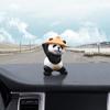 Car Ornaments For Dashboard Tabletop Small Animal Panda Figurine Ornaments Cute Car Accessories Car Center Console Interior
