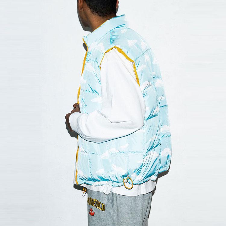 Levis X The Simpsons Reversible Color Block Down Vest Men Vests Blue A2053-0000