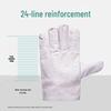 Рабочие перчатки Feiluan, 24 стежка, для работы на холсте (10 пар)