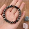 Браслет из натуральных камней и бусин для мужчин и женщин — облегчение боли, циркуляция крови и позитивная энергия