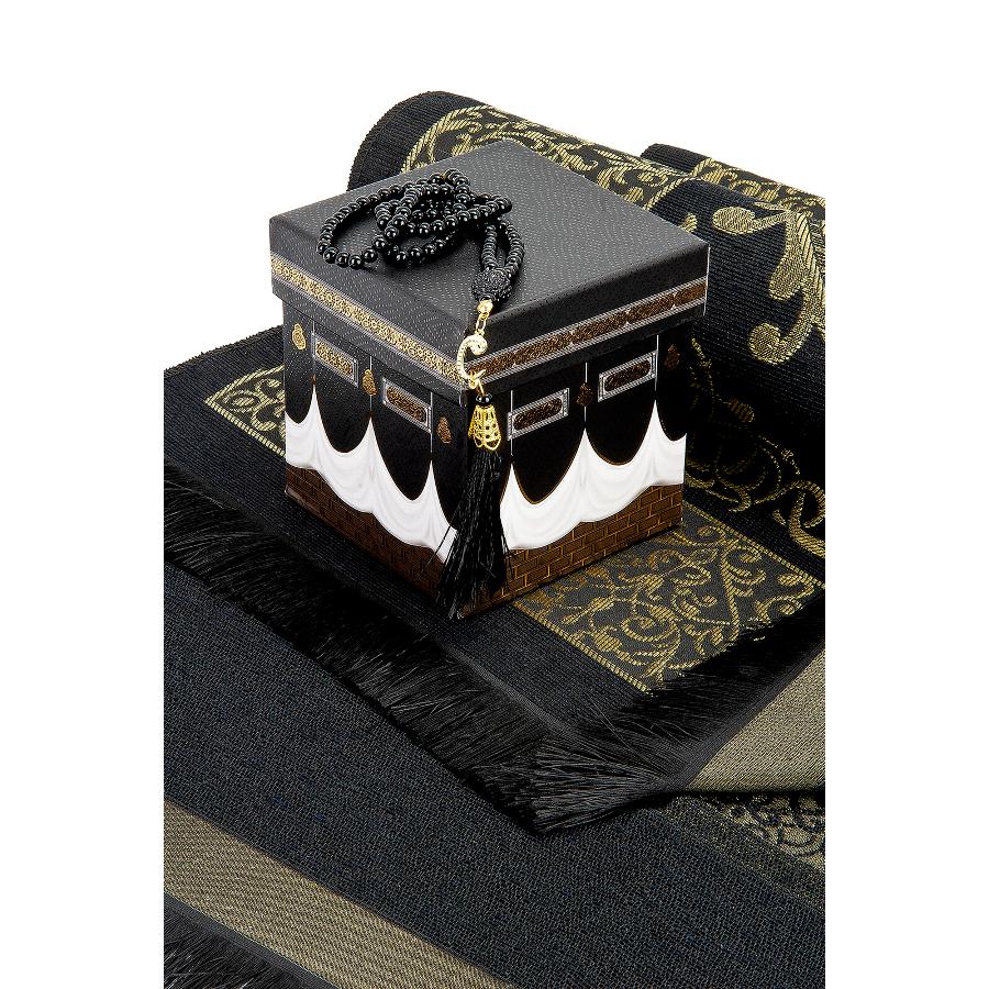 Специальный подарочный молитвенный коврик для Каабы и набор четок для мусульманской молитвы Мубарак Рамадан