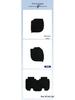 Dustproof, Wear-Resistant Nylon Car Floor Mats for Honda Fit (2015-2019) - Black